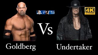 Goldberg vs Undertaker Championship Extreme rules Match [upl. by Dnomaid]