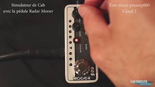 Test Mooer Micro Preamp 005  FiftyFifty 3 [upl. by Yonah21]