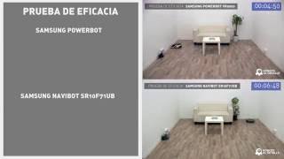 Comparativa Samsung Navibot SR10F71UB vs Powerbot VR9000 [upl. by Hadik761]