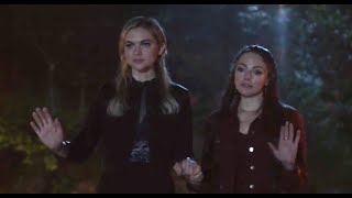 Legacies 4x19 Aurora De Martel funeral Lizzie and Hope holds their hands [upl. by Amethyst]