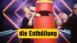 The Masked Singer die Enthüllung von Feuerlöscher themaskedsinger2023 [upl. by Weir62]