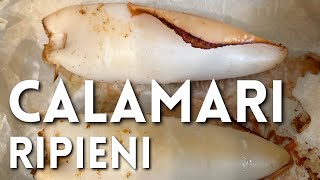 CALAMARI RIPIENI di Betty e Marco  Ricetta facile e veloce [upl. by Sidonia]