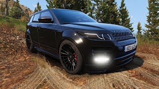 ► GTA 6 Graphics  RANGE ROVER EVOQUE ✪ MVGA  OFFROAD  Realistic Graphics MOD PC 60FPS [upl. by Nysila]