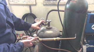 Oxyacetylene Torch Setup amp Breakdown [upl. by Amoihc]