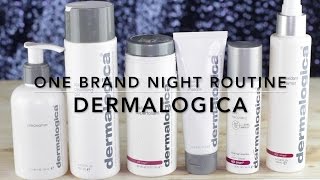 DERMALOGICA NIGHT TIME SKINCARE ROUTINE  DAILY SUPERFOLIANT REVIEW [upl. by Eibber283]