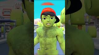 Scary Teacher 3D The Incredible Hulk Zombie vs The Power ZomNick Family happyfamily animation [upl. by Radferd]