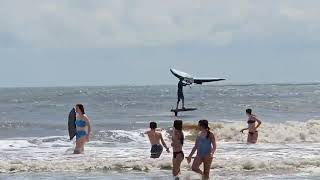 quotBest Day Everquot Wing Foiling from St Simons Island GA [upl. by Ahar]