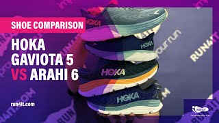 HOKA Arahi vs Gaviota  Which one to choose [upl. by Kammerer]