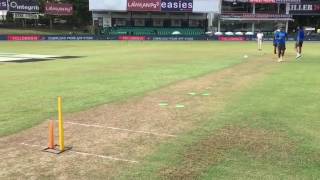 Ashwin and Jadeja spot bowling in nets [upl. by Saloma2]