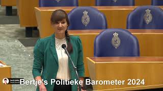 PVV Minister Klever heeft het lastig in debat over wapens aan Israël door vragen van SP Sarah Dobbe [upl. by Loggia]