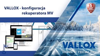 Vallox  Konfiguracja rekuperatora MyVallox za pomocą komputera [upl. by Notsgnal]