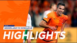 Highlights Nederland  Hongarije 81 11102013 WK 2014kwalificatie [upl. by Krishna]