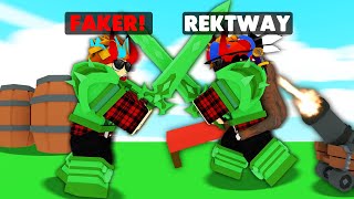 They Pretended To Be US So We 2v2d Them ROBLOX BEDWARS [upl. by Waine311]