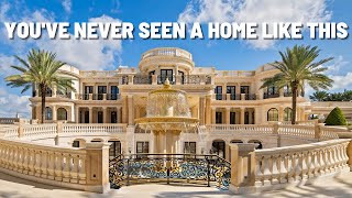 THE MOST LUXURY MEGA MANSION WEVE EVER FILMED [upl. by Rickart]