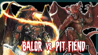 Monster Melee  Balor vs Pit Fiend [upl. by Eilahs]