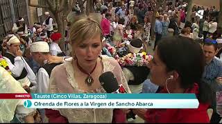 Día grande de las fiestas de Tauste en honor a la Virgen de Sancho Abarca [upl. by Devlen]