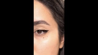 How To Get The Perfect Winged Eyeliner for Hooded Eyes [upl. by Dennet]