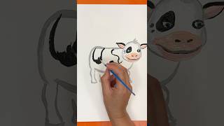 DIY La Vaca Lola Who’s ready to PAINT 🎨 Getting messy with paint paint nurseryrhymes babyjohn [upl. by Aikram]