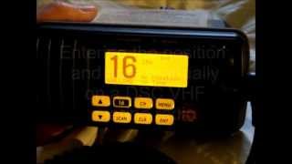 Brief Introduction To GMDSS VHF DSC Radio [upl. by Etteiram]