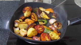 How To make Grilled Vegetable Without Oven  Roasted Vegetables  Weight Loss Recipe  KHUSHBOOCOOKS [upl. by Gnort]