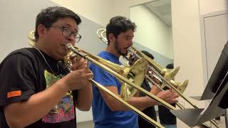 March of the Roman Gladiator  Trombone Trio [upl. by Gottuard376]