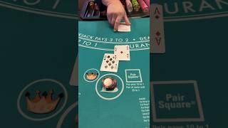 500 on a hand of blackjack watch til the end casino gambling blackjack [upl. by Acinorej]