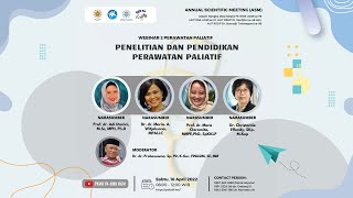 Webinar seri 2 Penelitian dan Pendidikan Perawatan Paliatif [upl. by Edahs122]