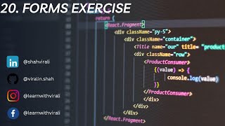 Day 20 Mastering HTML Forms Forms Exercise amp Solutions [upl. by Neetsirhc]