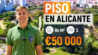 Piso en Alicante con vistas a todo Alicante – 50 000 €  Zona Virgen del Remedio [upl. by Nytram403]