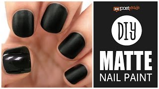 DIY  Matte Your Glossy Nail Polish [upl. by Aaren282]