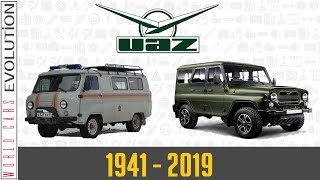 WCE  UAZ Evolution 1941  2019 [upl. by Enirahtak]