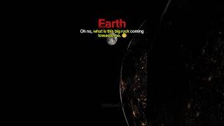 Earth🫠spaceexploration space universe earth asteroid shorts shortvideo [upl. by Paschasia790]