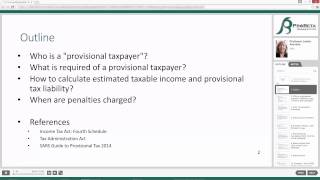 Provisional Tax and Penalties [upl. by Floeter522]