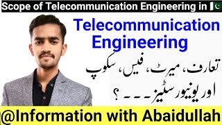 What is Telecommunication engineering  Telecommunication system  Telecom engineer salary [upl. by Aruasi504]