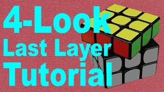 Intermediate Rubiks Cube Last Layer Tutorial 2Look OLLPLL [upl. by Jeffers]