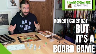 Mantic games made an AWESOME advent calendar BOARD GAME [upl. by Way]