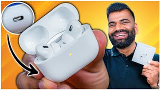 Apple Airpods Pro 2nd Gen with USBC Unboxing amp First Look 🔥🔥🔥 [upl. by Amaris]