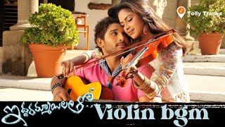 Iddarammayilatho movie violin bgm  Love bgm status  Violin bgm  DSP bgm [upl. by Imarej]