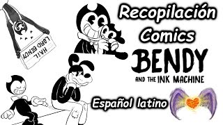 Bendy and the ink machine Compilación de minicomics 1  Comic dubs Español Latino [upl. by Otrebire]