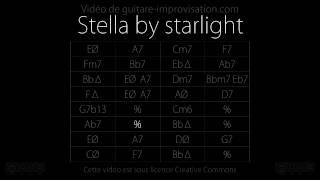 Stella by Starlight  Backing track [upl. by Bever471]