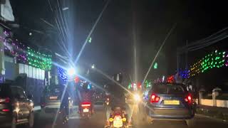 TRIVANDRUM CITY ROAD JOURNEY  PATTOM  NANTHANKODU  VELLAYAMBALAM [upl. by Hermann]