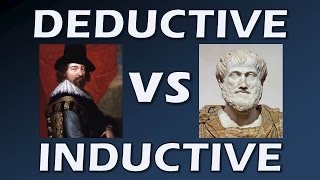 Deductive and Inductive Reasoning Bacon vs Aristotle  Scientific Revolution [upl. by Adnohsat]