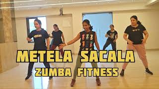 Metela Sacala  Zumba Fitness  Womens Fitness  Dance Workout  Online Workout  Zin Pradnya [upl. by Ezarras]