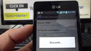 como mejorar señal 3g android LG Optimus L4 comoconfigurar [upl. by Siraval]