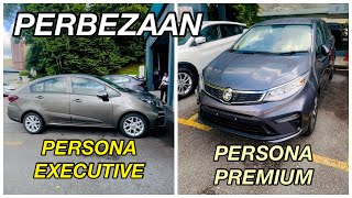 PERBEZAAN PERSONA PREMIUM DAN EXECUTIVE  PROTON PERSONA MC2 [upl. by Llerad951]