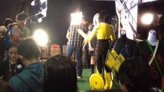 Alodia as Go Go Tomago with Ashley amp Fans at TOYCON 2015 [upl. by Hgielak31]