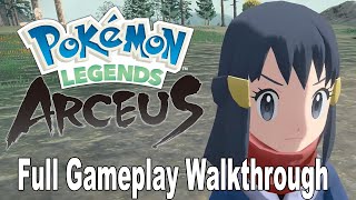 Pokemon Legends Arceus  Full Gameplay Walkthrough HD 1080P [upl. by Muraida]