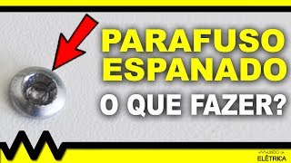 Parafuso espanado como retirar [upl. by Any]