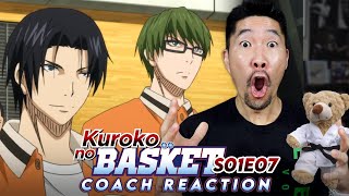 Coach Reacts to Kuroko No Basket  Ep 7  Seirin Meets Shintarō Midorima [upl. by Kellene]