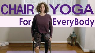 Chair Yoga for Seniors Beginners EveryBody 20 Minutes [upl. by Coe]